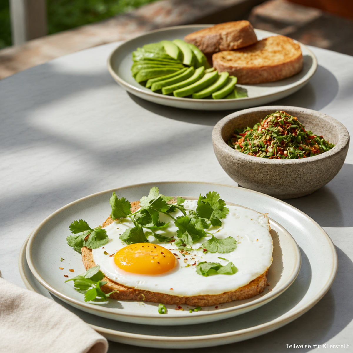 Omelette aux œufs brouillés (préparation épicée)