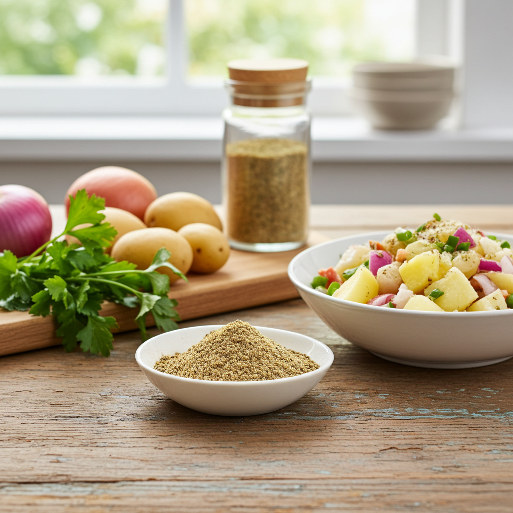 potato salad (seasoning preparation)