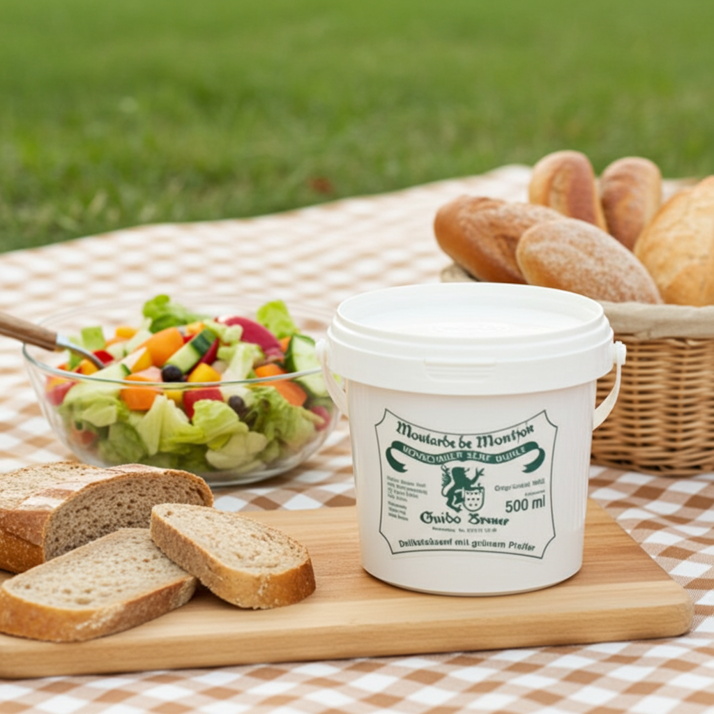 Grüner-Pfeffer-Senf Monschauer Senf Historische Senfmühle Monschau 500 ml