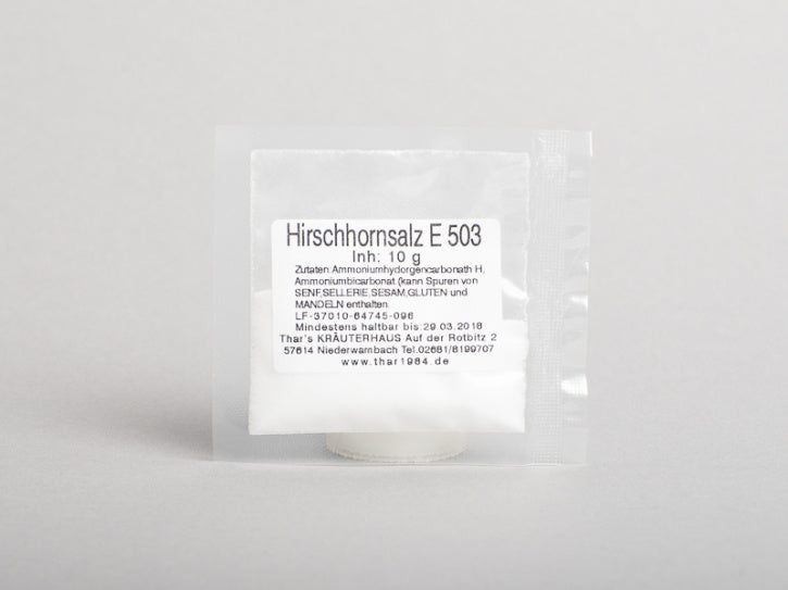 Hirschhornsalz (E 503)