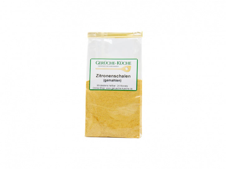 lemon peel (ground)