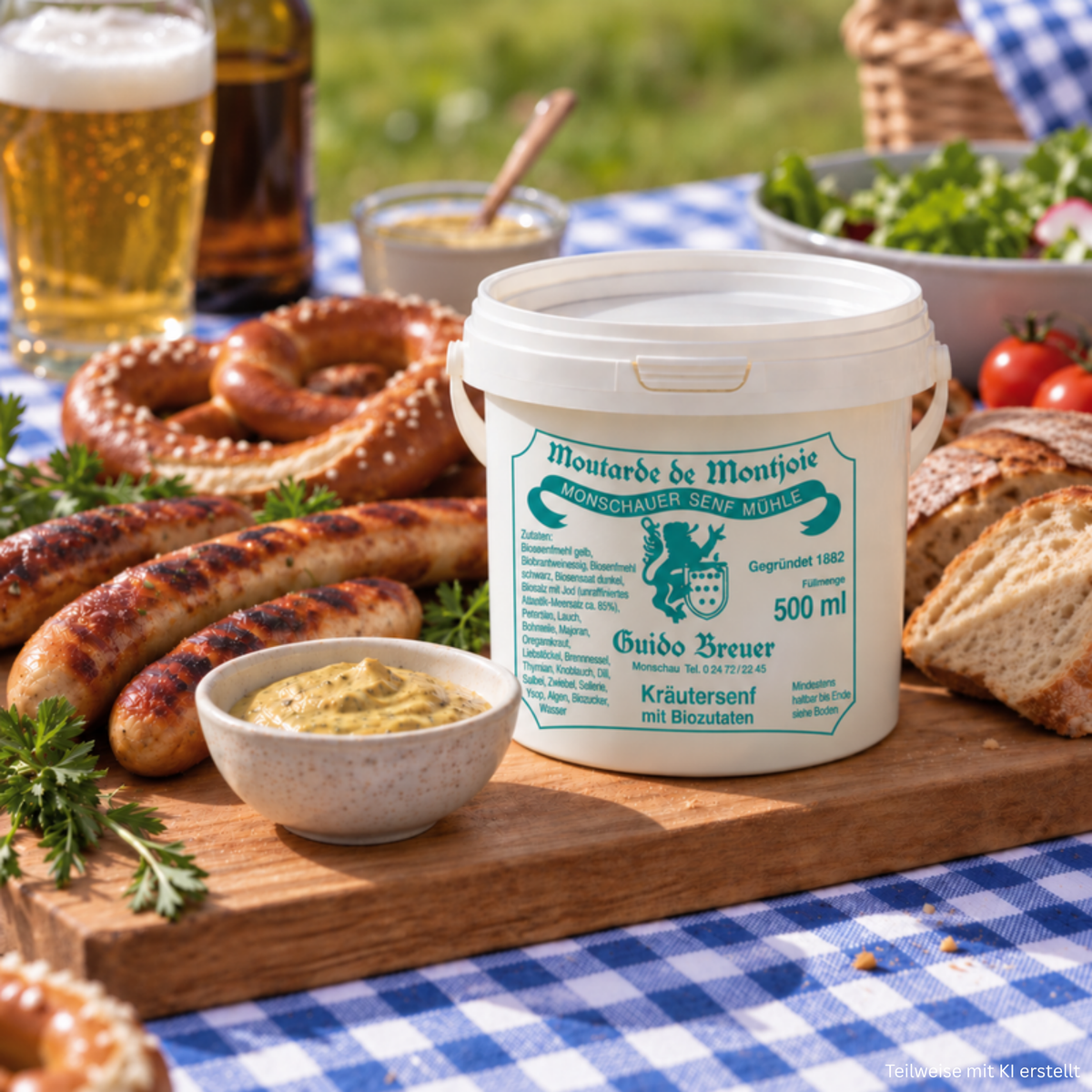Kräutersenf - Monschauer Senf - 500 ml