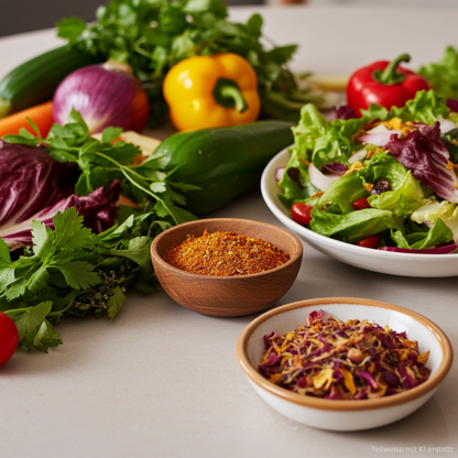 Blütenmischung für Salat (Gewürzmischung) 30g