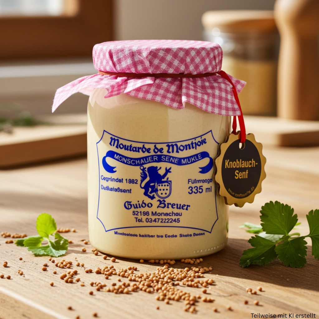 Knoblauch Senf - Monschauer Senf - 335 ml