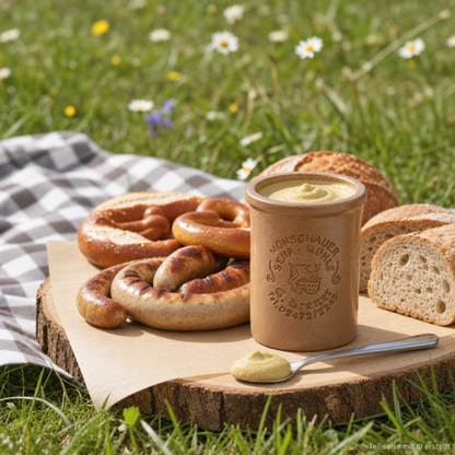 Wild herbs with wild garlic - Monschauer mustard - 100 ml