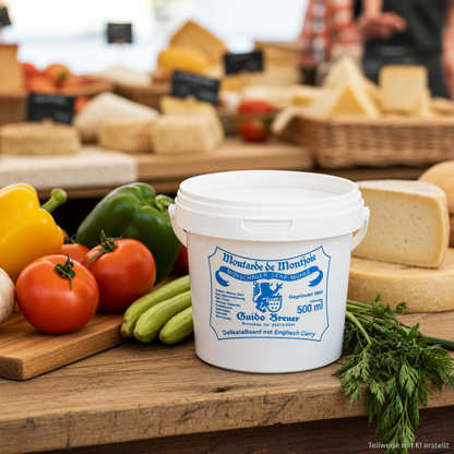English Curry Mustard - Monschau Mustard - Moutarde de Montjoie - 500 ml