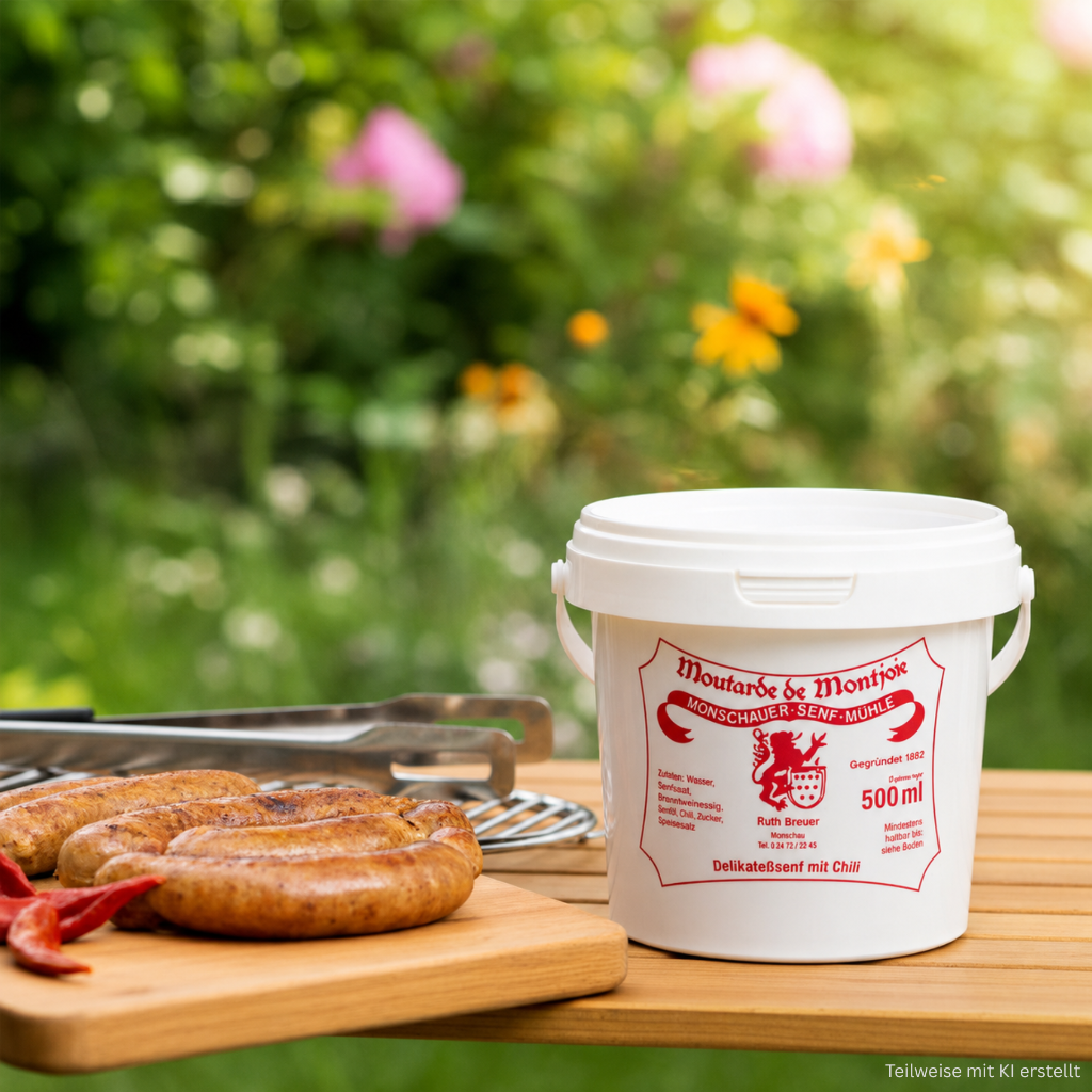 Chili Senf - Monschauer Senf - 500 ml