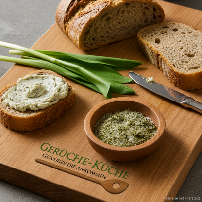 wild garlic seasoning salt (spice preparation)