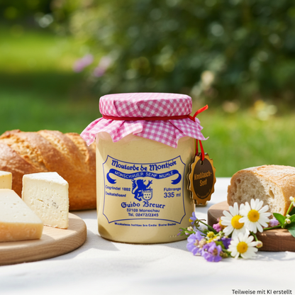 Knoblauch Senf - Monschauer Senf - 335 ml