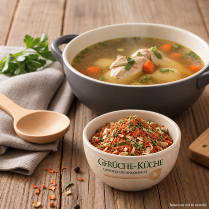 légumes pour soupe (assaisonnement pour soupe)