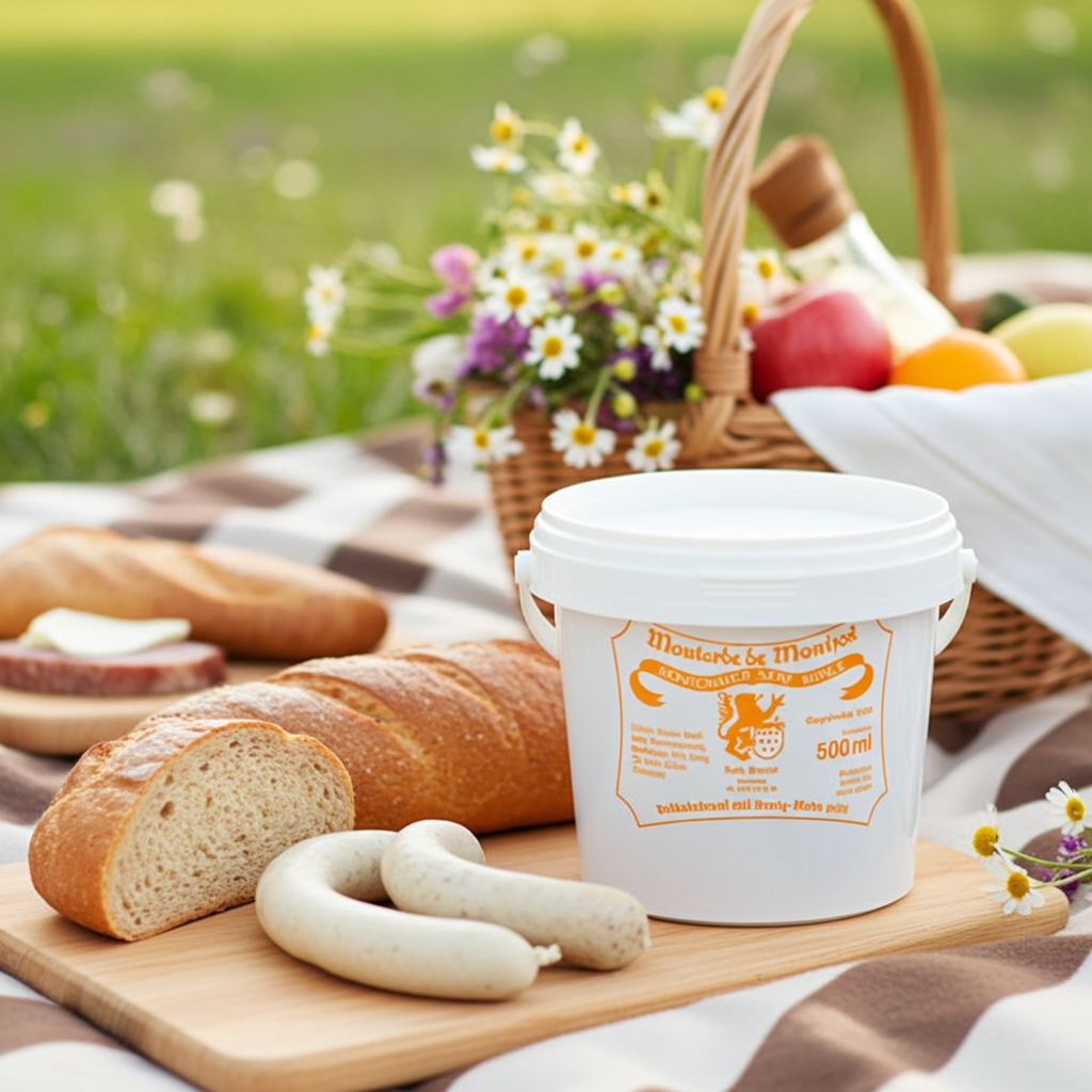 Honig-Mohn-Senf Monschauer Senf Historische Senfmühle Monschau 500 ml