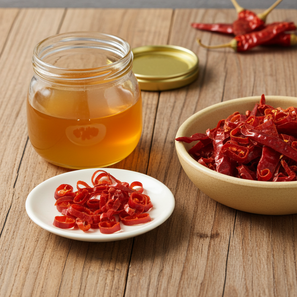 Rondelles de piment (épicées)