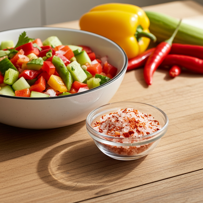 coarse chili salt (spice preparation)