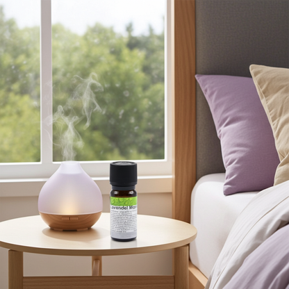 Lavendelöl Mont Blanc 10 ml als naturreines ätherisches Öl in hochwertiger Produktinszenierung