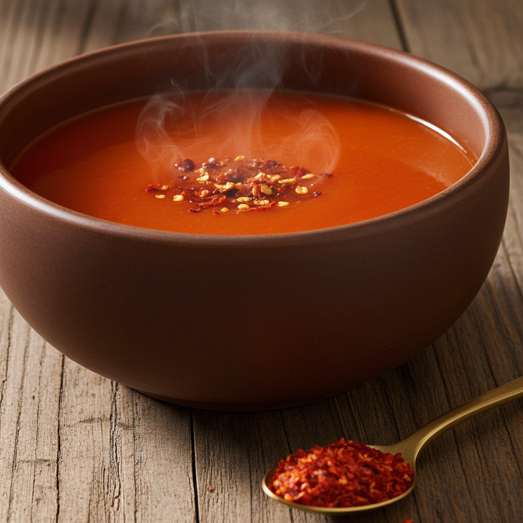 red-mild paprika flakes
