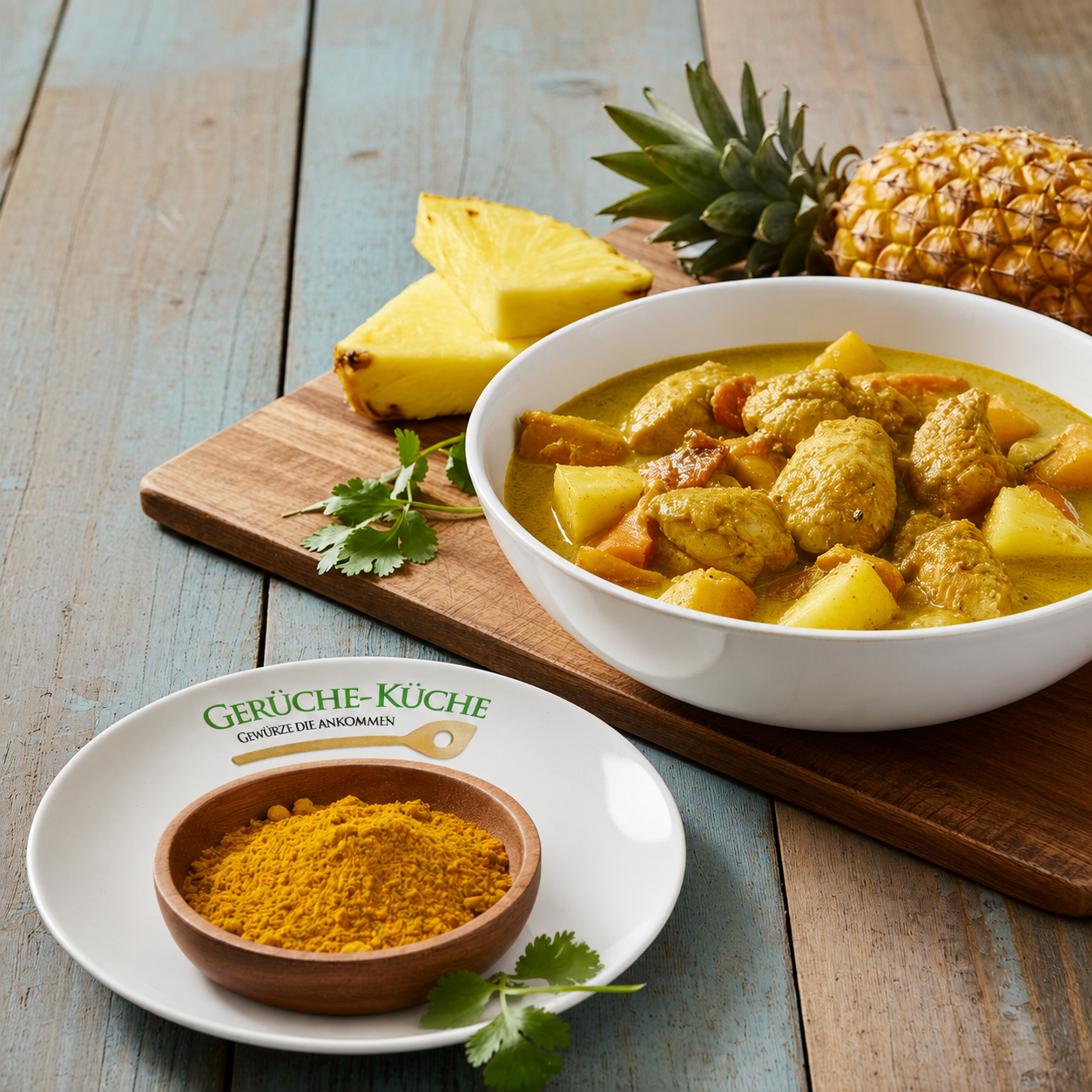 Curry à l'ananas (mélange d'épices)