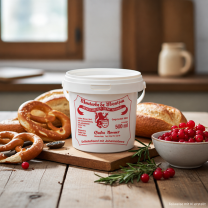 Johannisbeer-Senf - Monschauer Senf - 500 ml