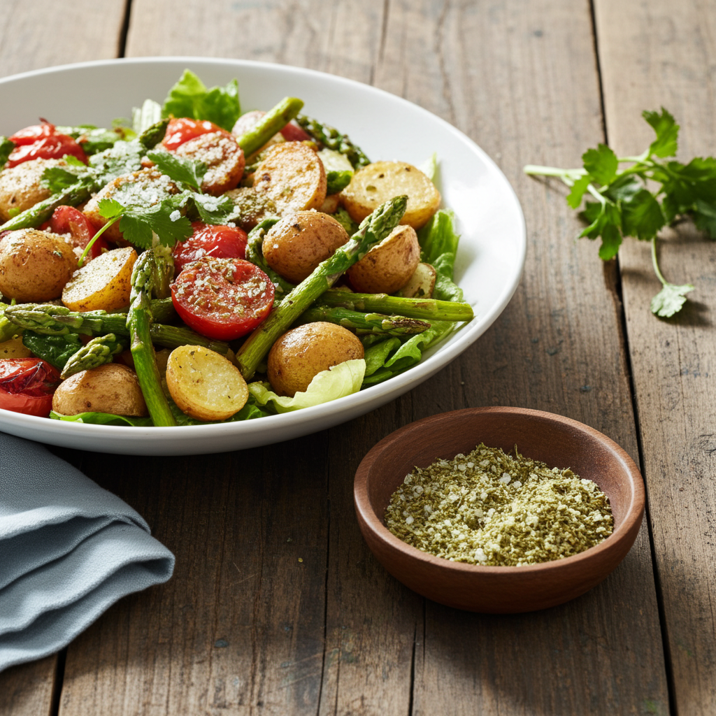 wild garlic seasoning salt (spice preparation)