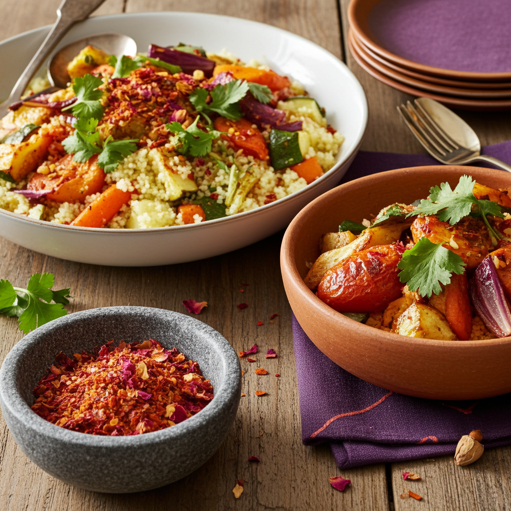 rose harissa (spice preparation)