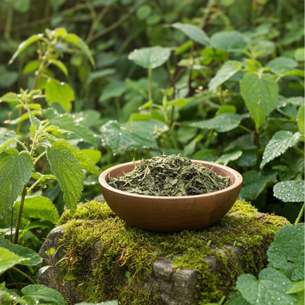 nettle leaves (chopped)