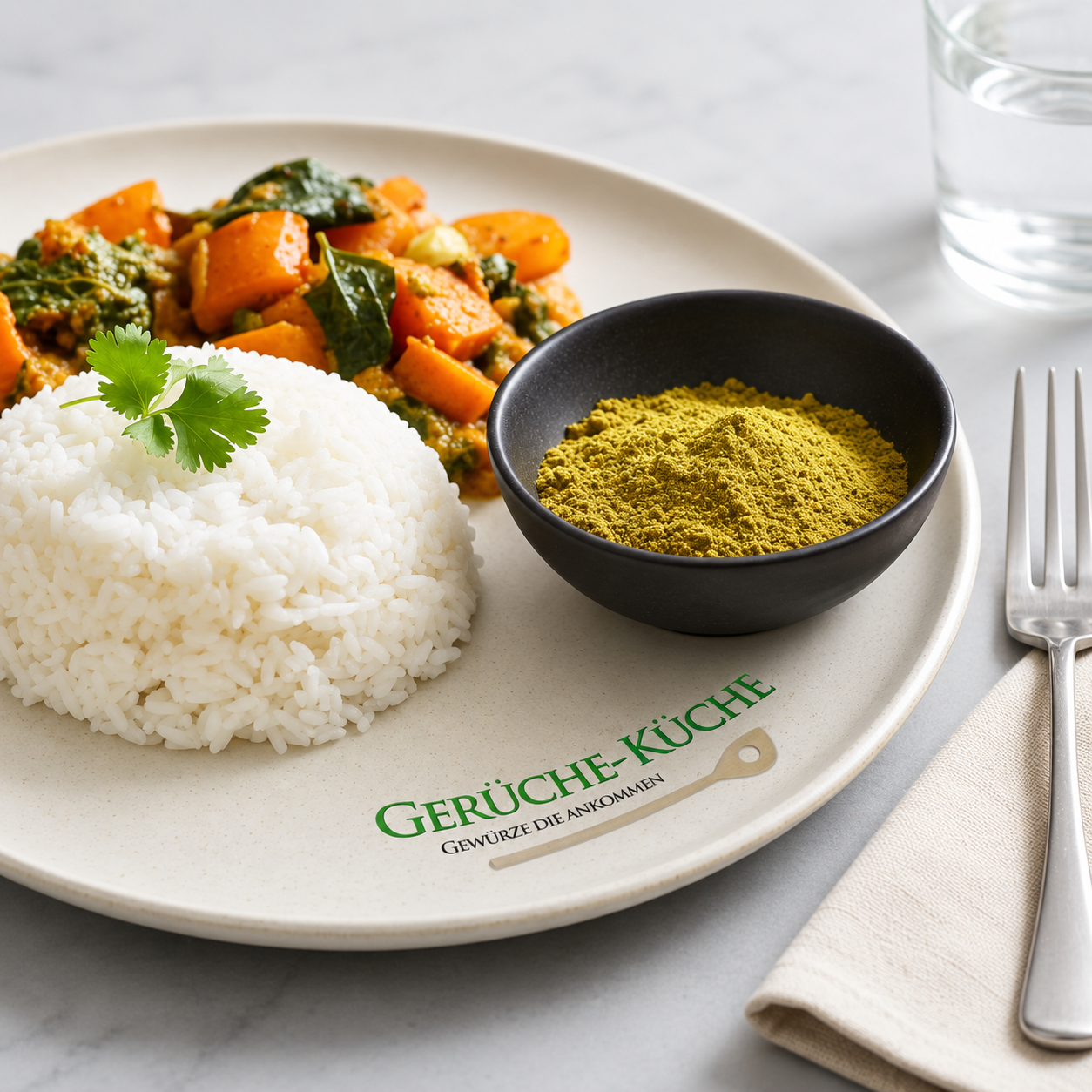 Curry Cilantro (spice preparation)