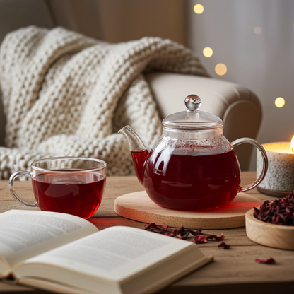 Hibiscus flowers (cut) - Hibiscus tea