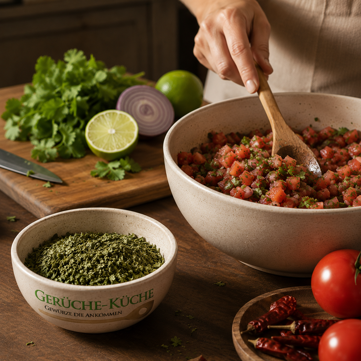 coriander leaves (chopped)