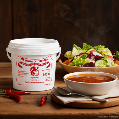 Chili Senf - Monschauer Senf - 500 ml