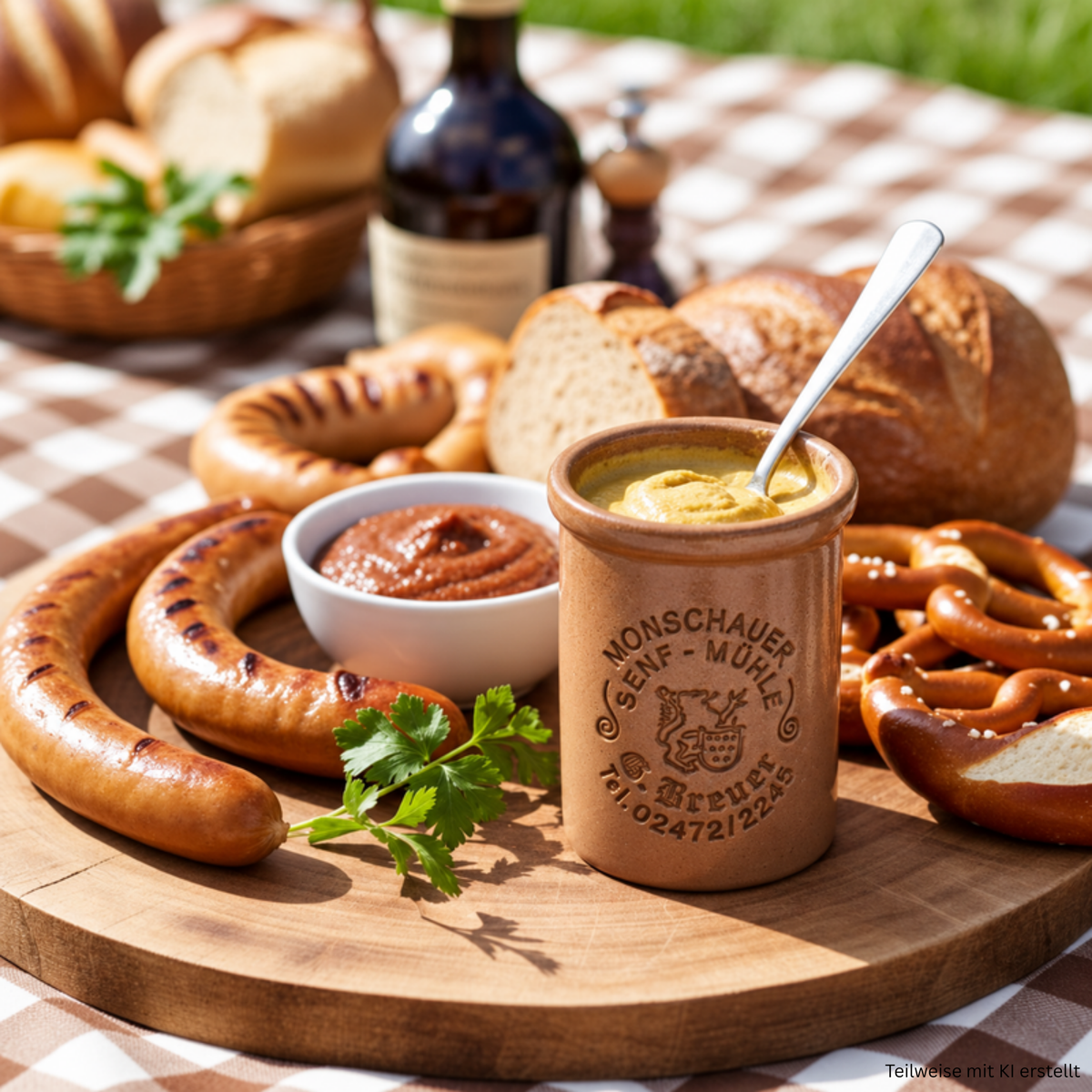 Johannisbeer-Senf - Monschauer Senf - 100 ml