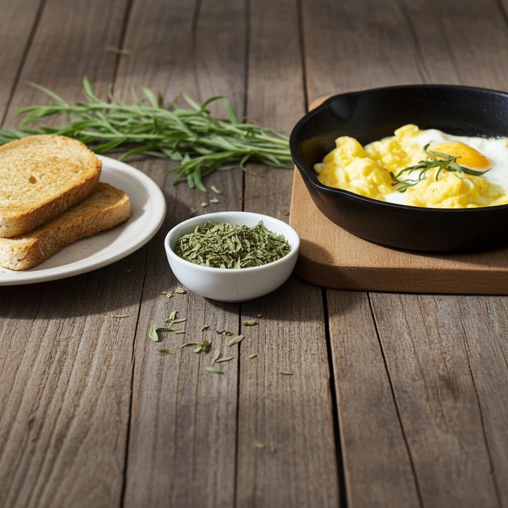 tarragon leaves (shredded)