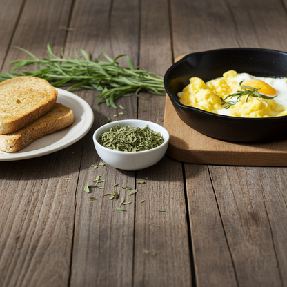 tarragon leaves (shredded)