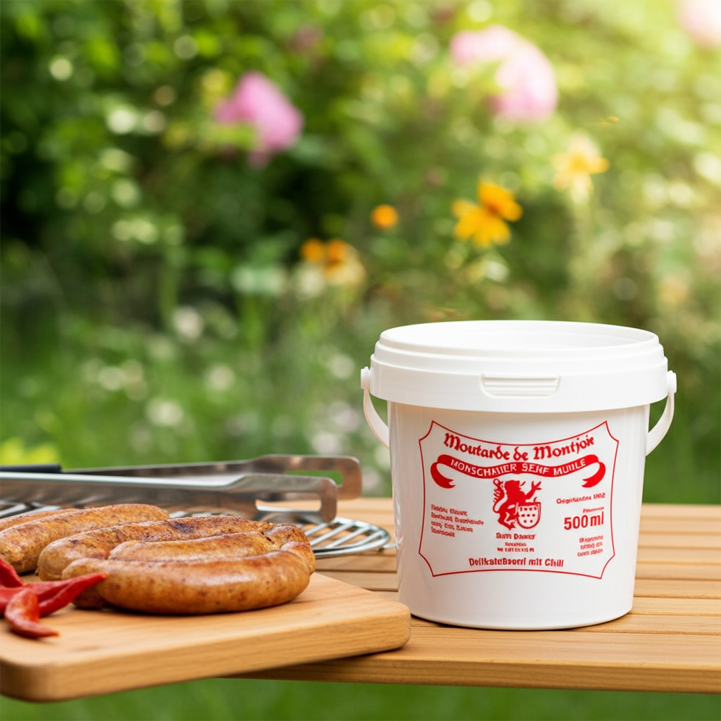 Chili-Senf Monschauer Senf Historische Senfmühle Monschau 500 ml