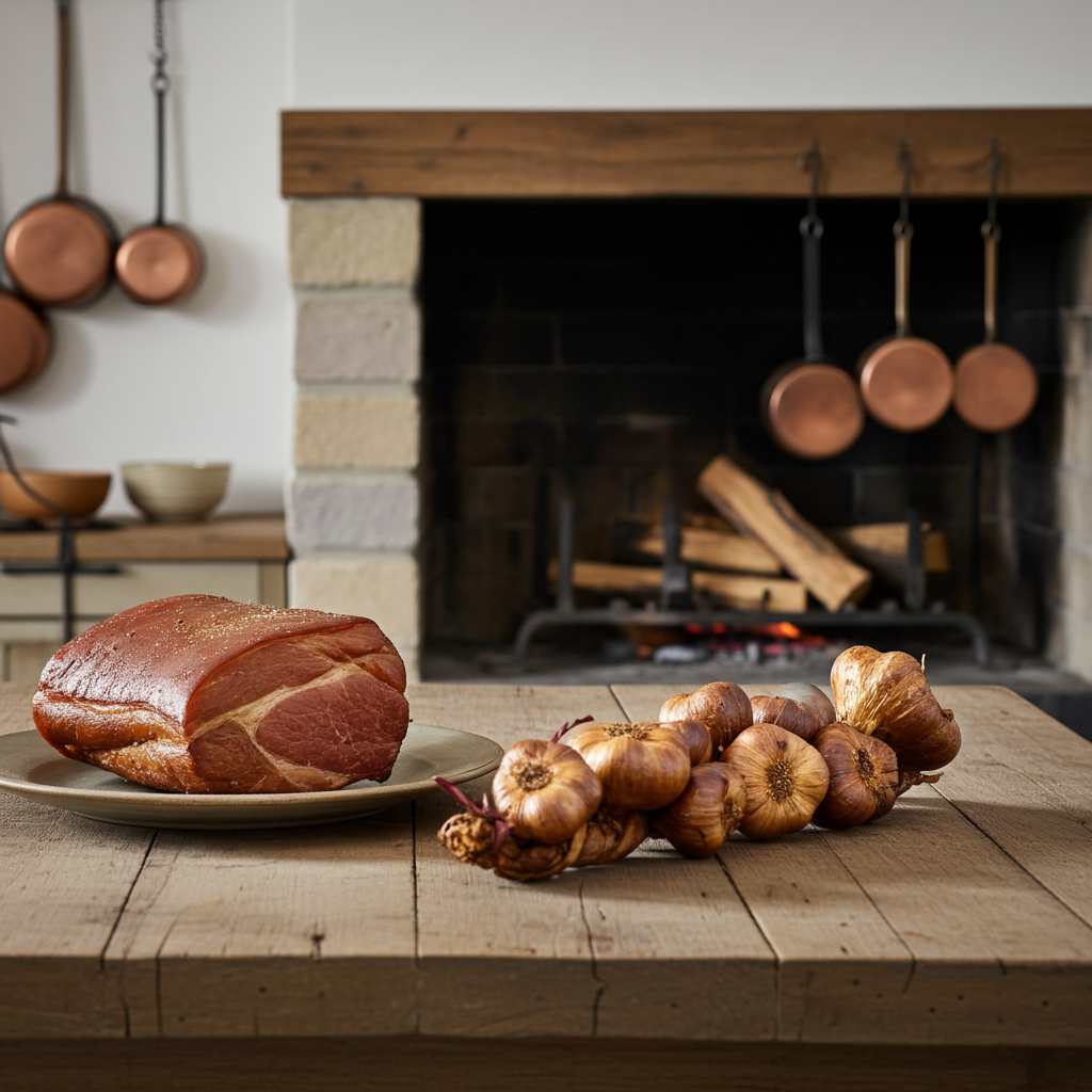 Smoked Garlic (Zopf)