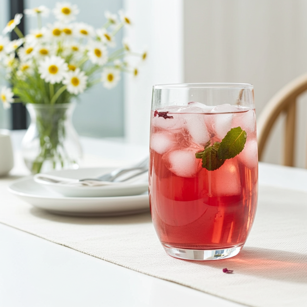 refreshing tea (herbal tea)