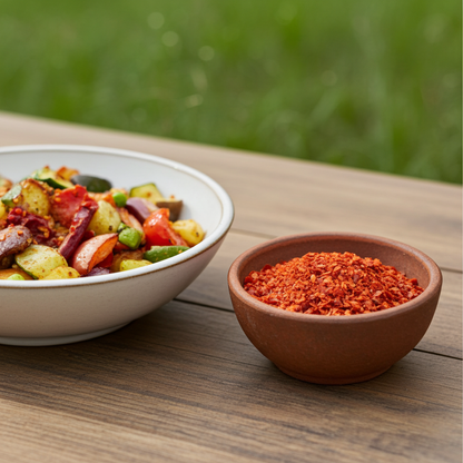 chili flakes (ground without seeds)