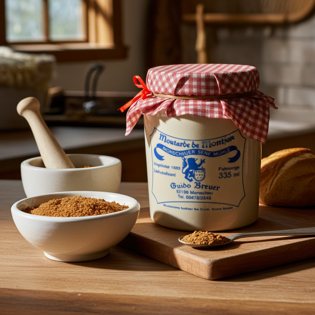 Altdeutsche Art Monschauer Senf Historische Senfmühle Monschau 335 ml