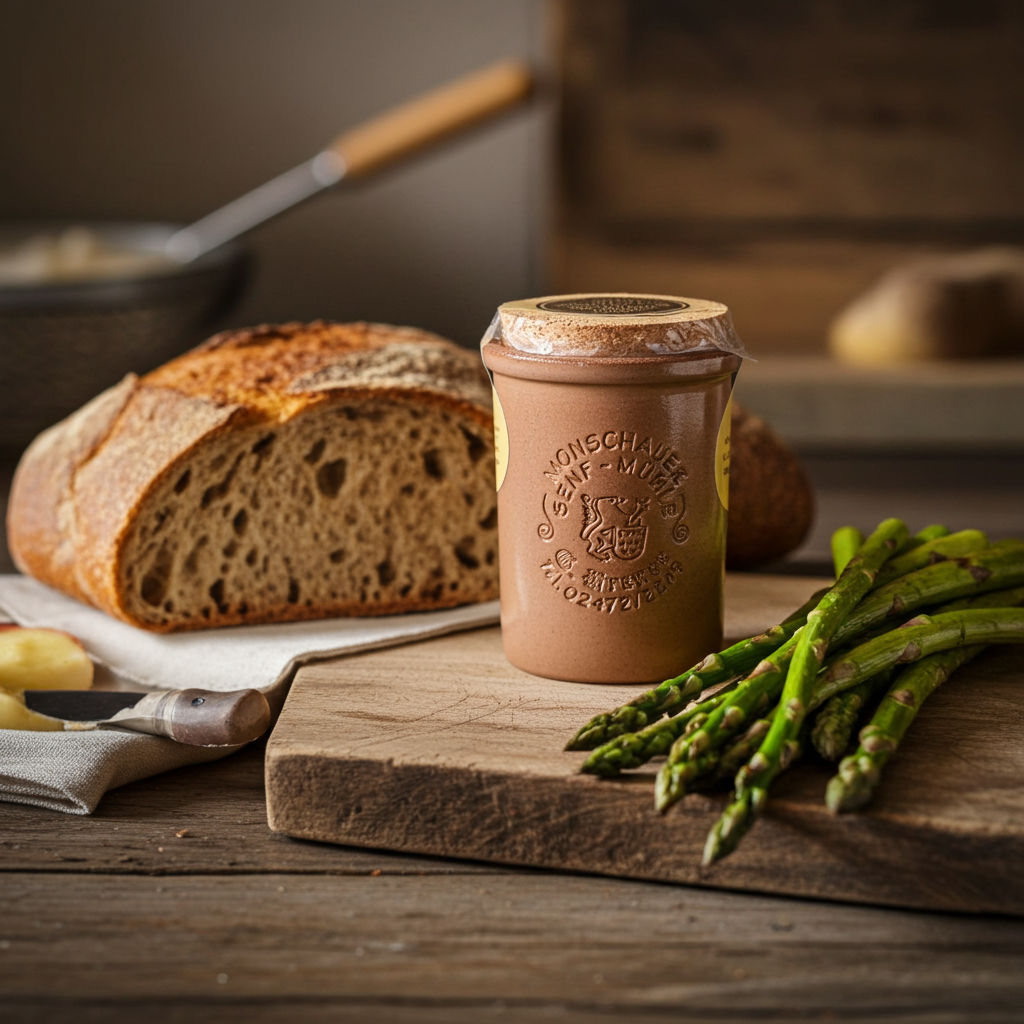 Apfel-Meerrettich-Senf Monschauer Senf Historische Senfmühle Monschau 100 ml