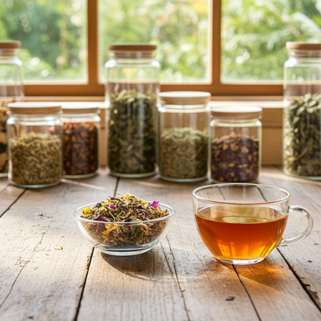 herbes sauvages (tisane)