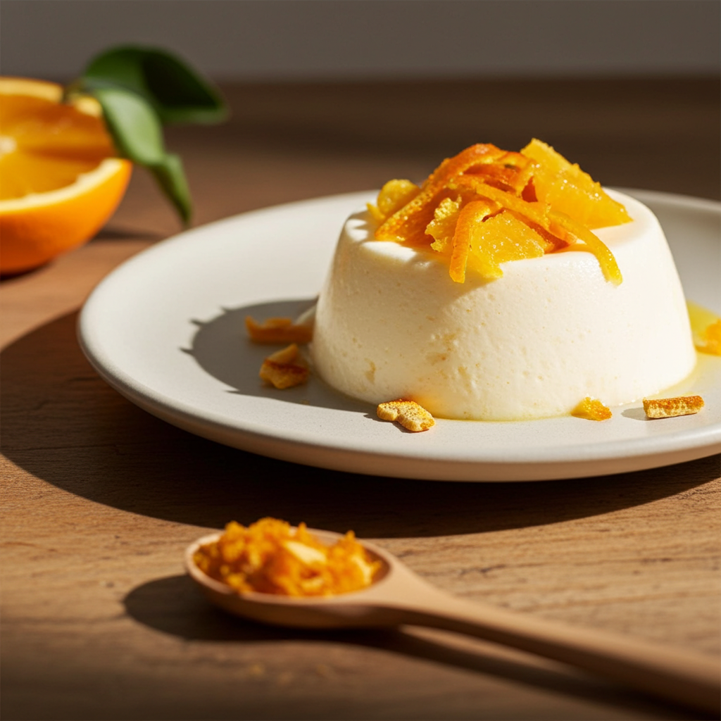 orange peels (cut)