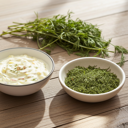 Dillspitzen getrocknet | Dill gerebelt