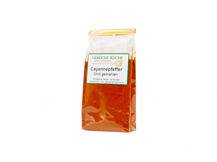 Chilli gemahlen - Cayennepfeffer