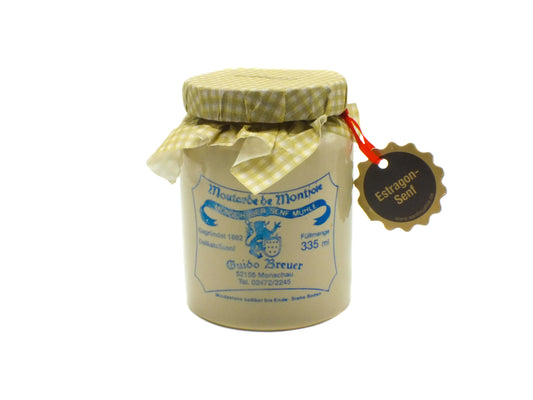 Moutarde à l'estragon - Moutarde de Montjoie - Moutarde de Montjoie - 500 ml