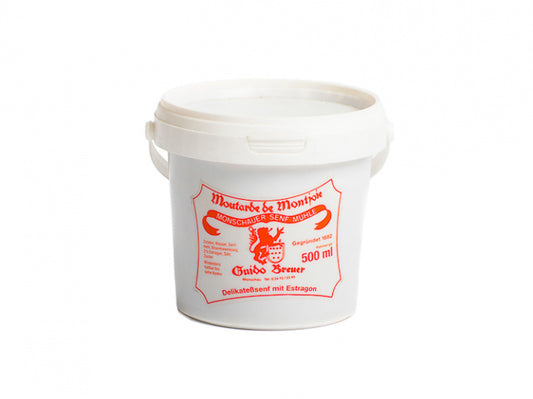Estragon Senf - Monschauer Senf - Moutarde de Montjoie - 500 ml