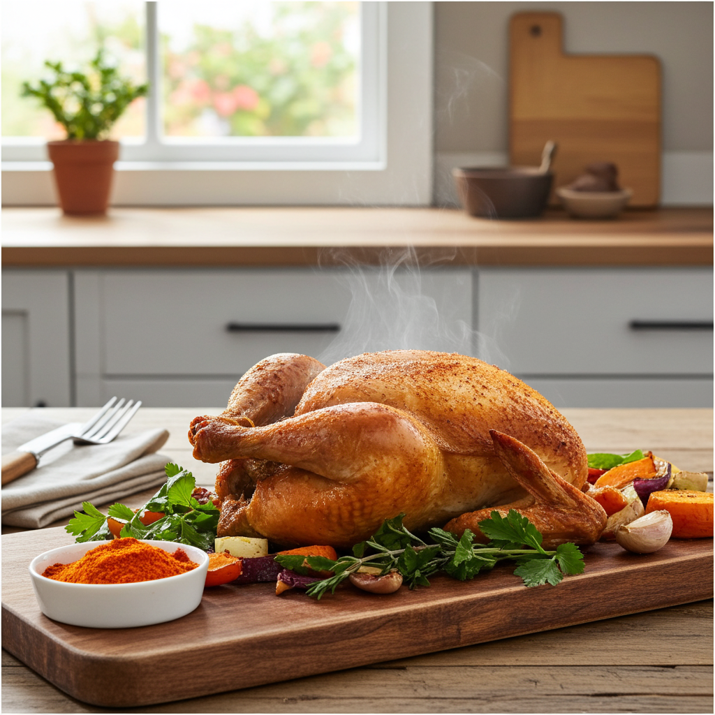 chicken (seasoning preparation)