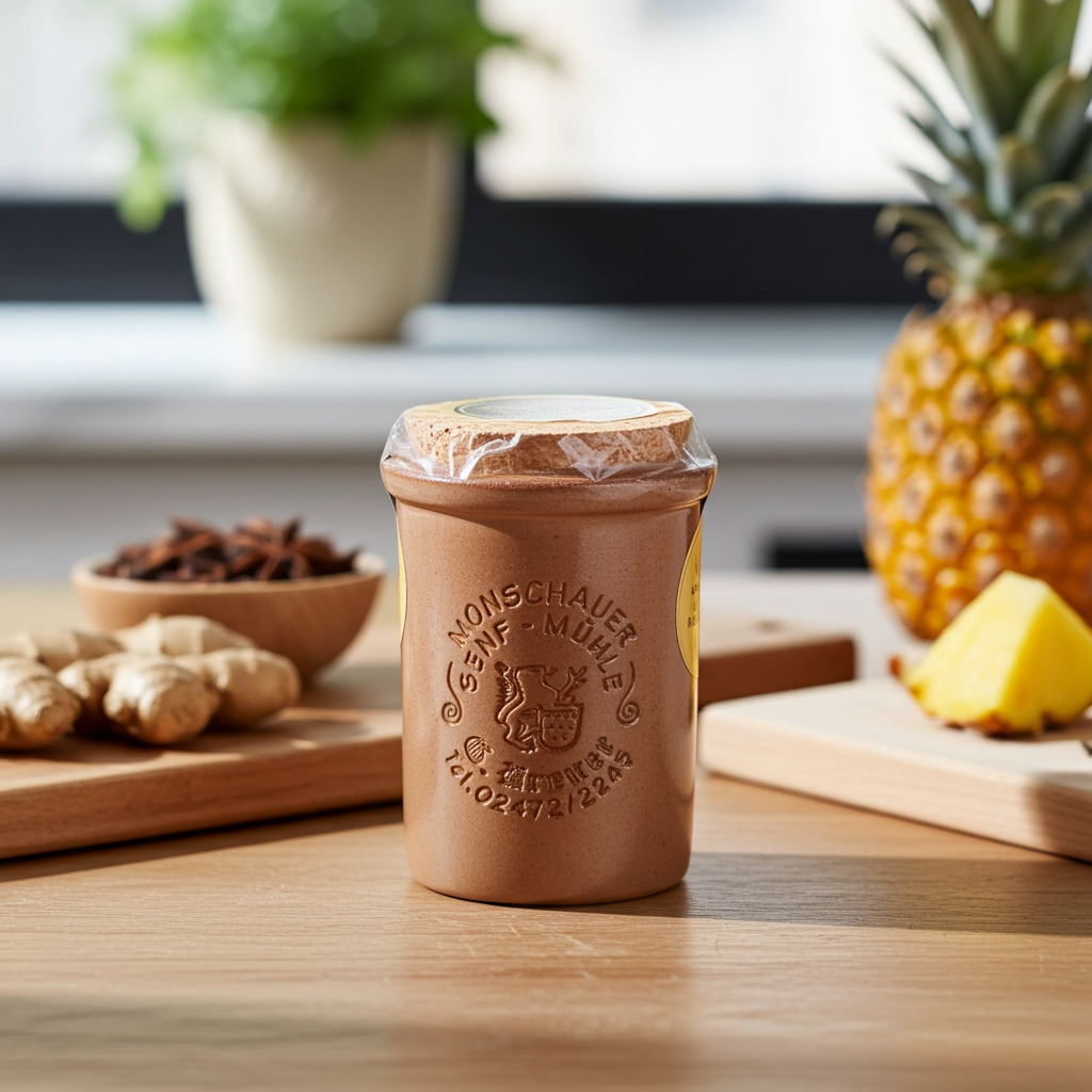 Ingwer-Ananas-Senf - 100 ml – Produktbild 7