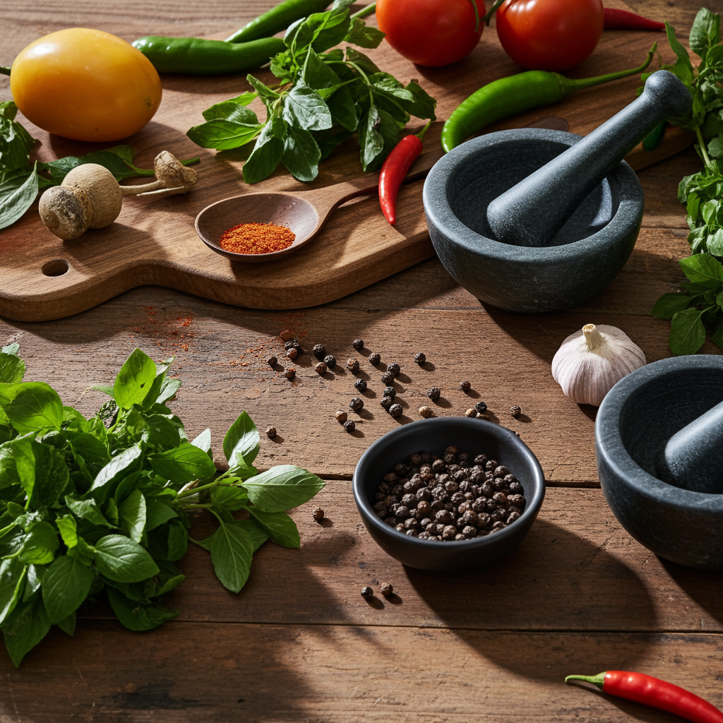 Black Kampot pepper