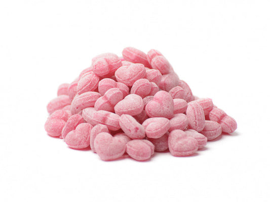 Glühweinherzen (Kräuterbonbons)