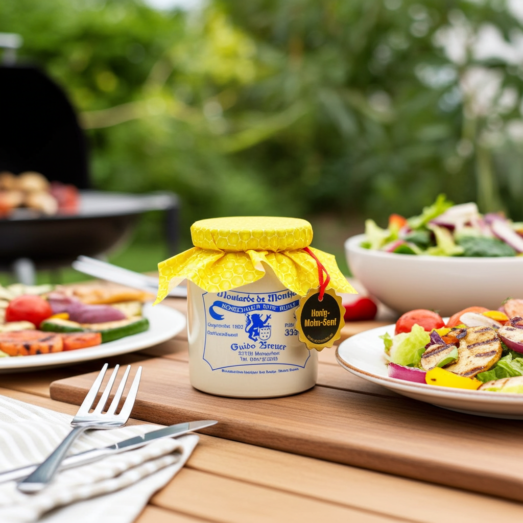 Honig-Mohn-Senf Monschauer Senf Historische Senfmühle Monschau 335 ml