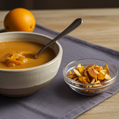 orange peels (cut)
