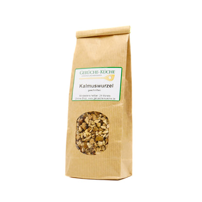 Calamus root peeled and cut